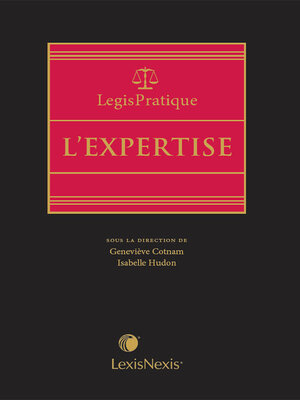 cover image of LegisPratique -- L'expertise